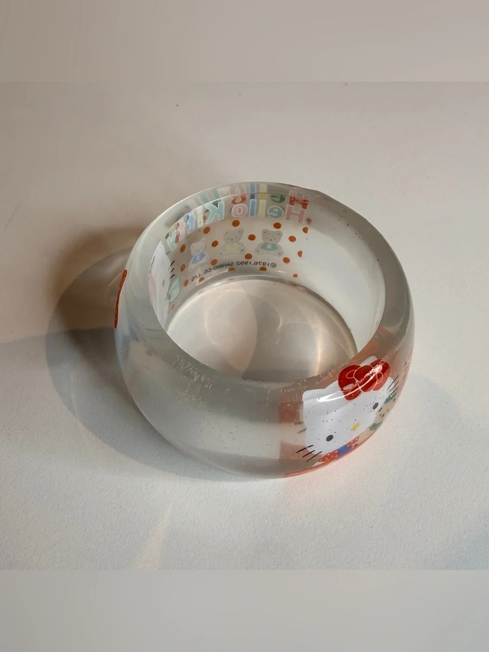 Hello Kitty resin bangle